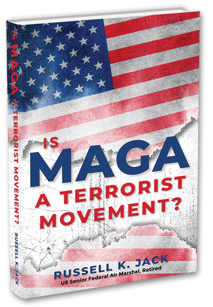 is maga a terrorist movement by russell k jack 3D cover