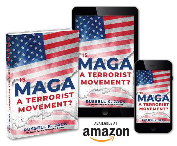 is maga a terrorist movement by russell k jack 3D three